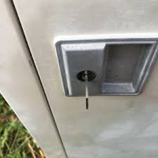 【藤沢市渡内】物置の鍵開け